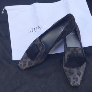 Stuart Weitzman Tasstrio Suede Loafers